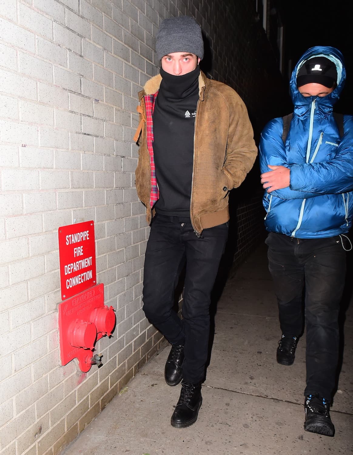 Eso sí, con el frío ni quería asomar su carita.