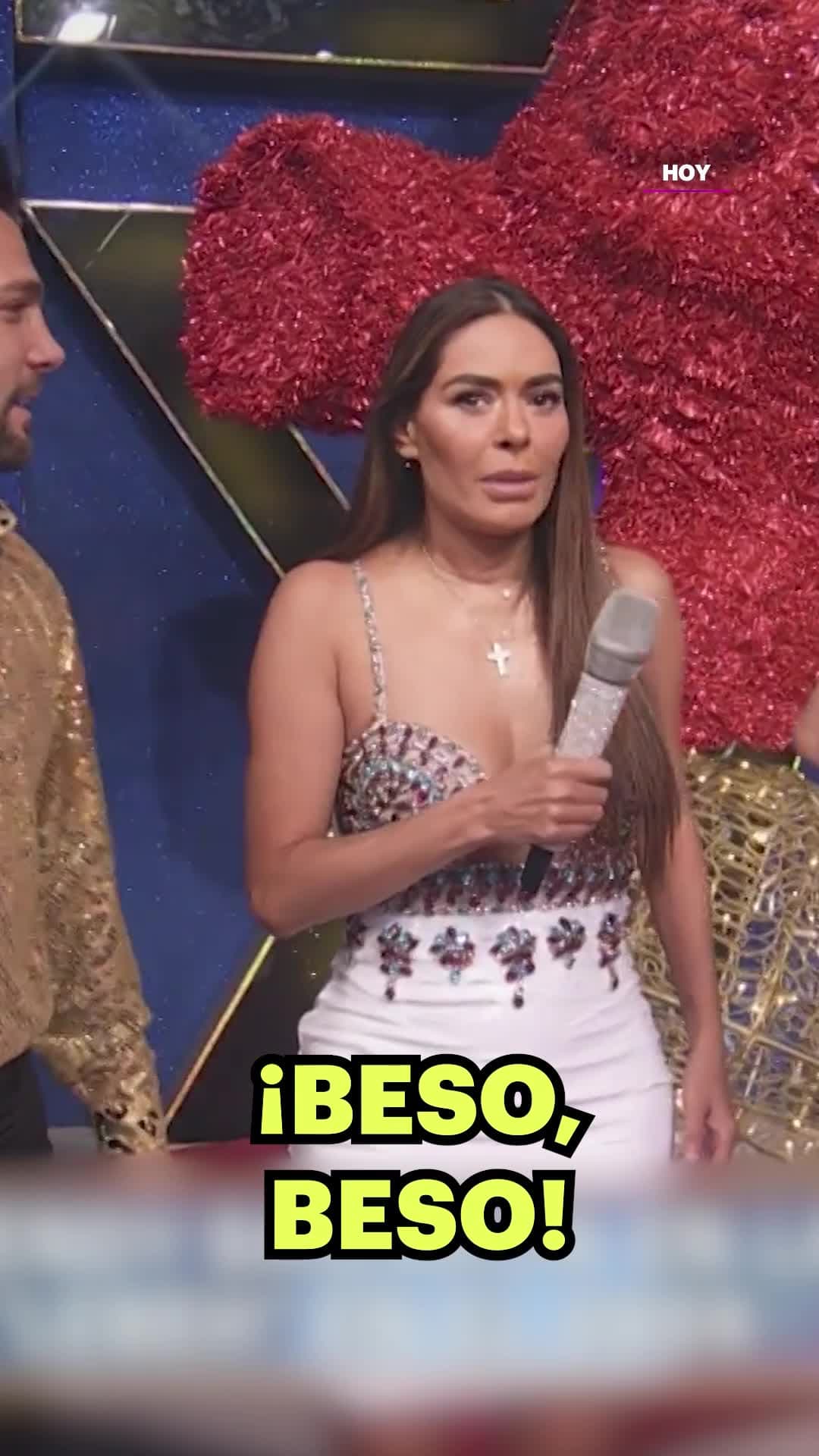 Recordamos el BESO que se dieron #Nicola y #Wendy en #LasEstrellasBailanEnHoy