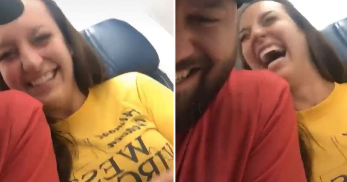 Paciencia nivel: niña molestó a pasajera durante su vuelo y su reacción se hizo viral
