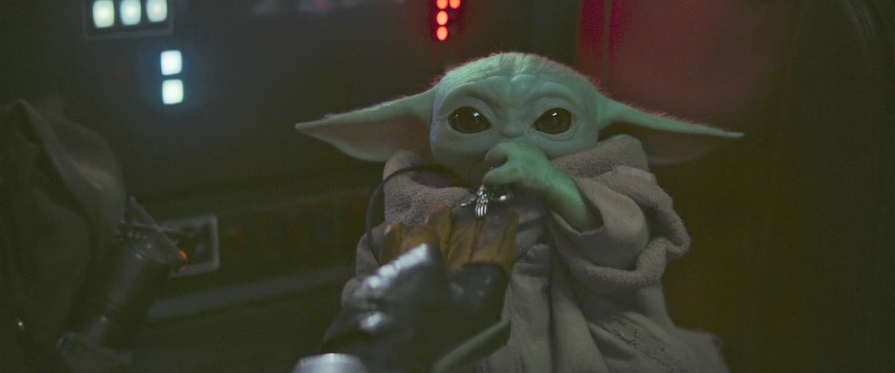 Baby Yoda en 'The Mandalorian'