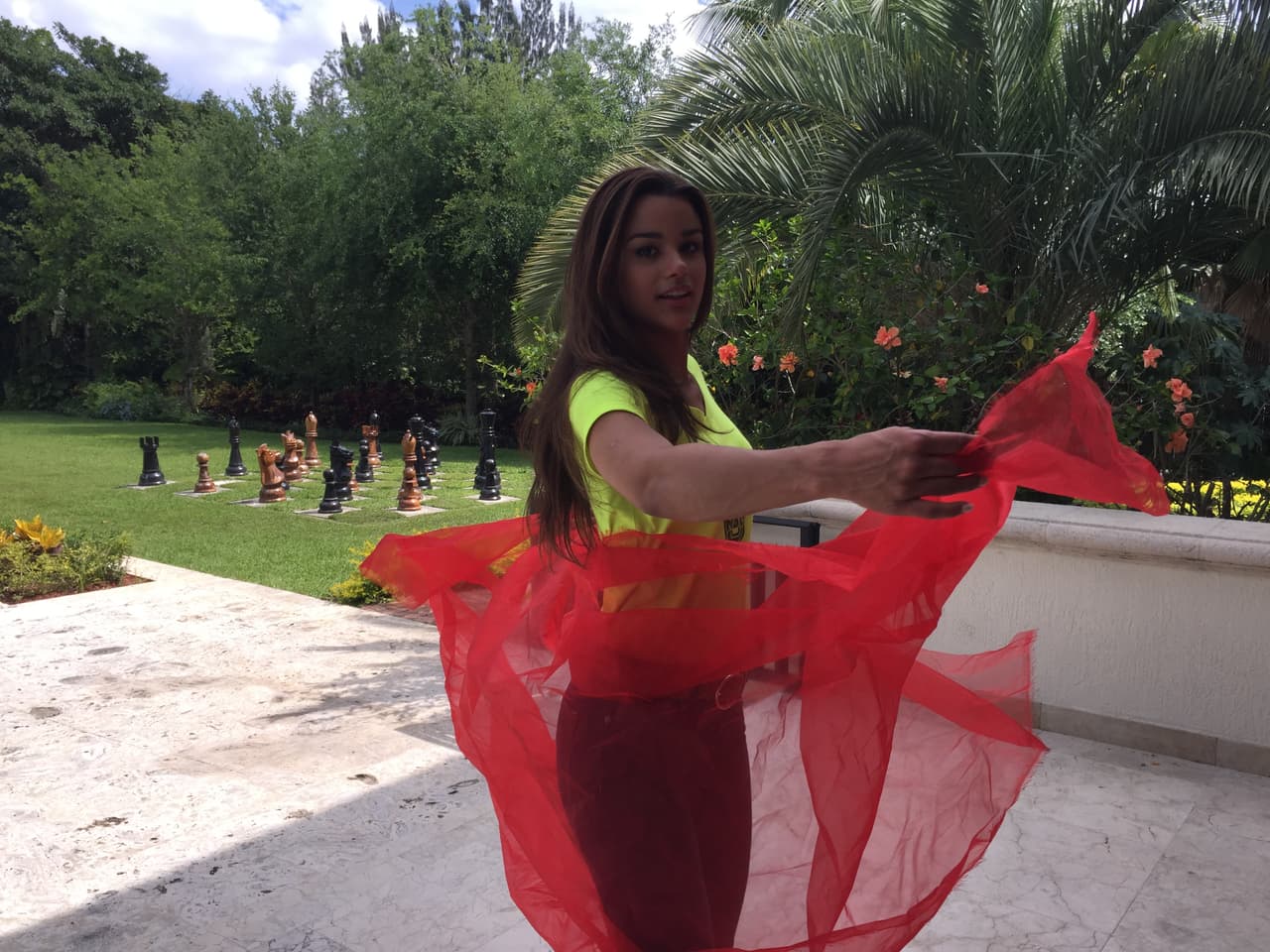 Quedó sexta en Miss Universo 2015.