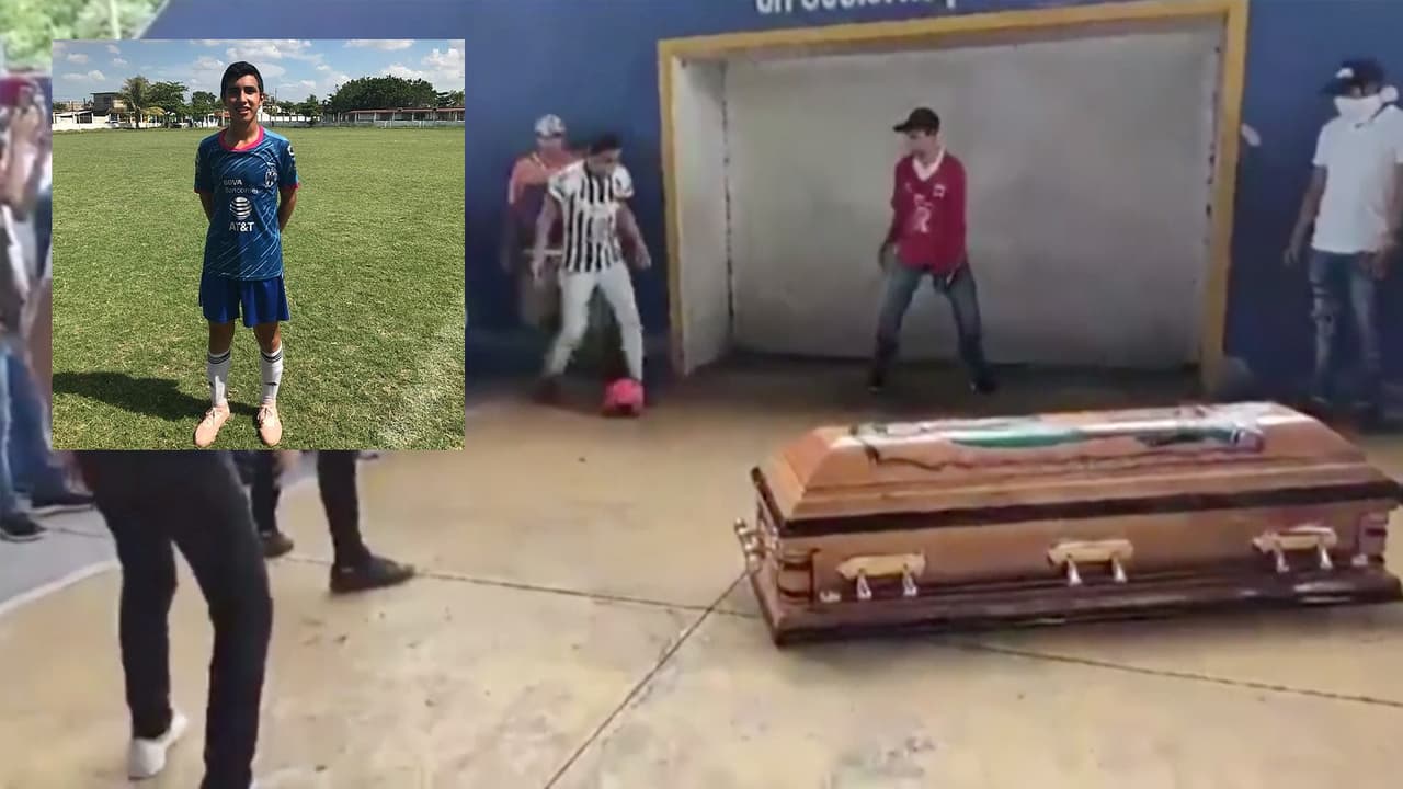 Anotó su último gol: Así despidieron al adolescente de Carolina del Norte que murió por un disparo de la policía mexicana
