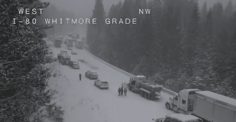 Posibilidad de tormentas y nieve en el área de Sacramento 