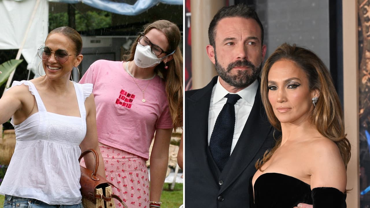 JLo desconcierta con una de las hijas de Ben Affleck en medio de rumores de divorcio: esto hizo