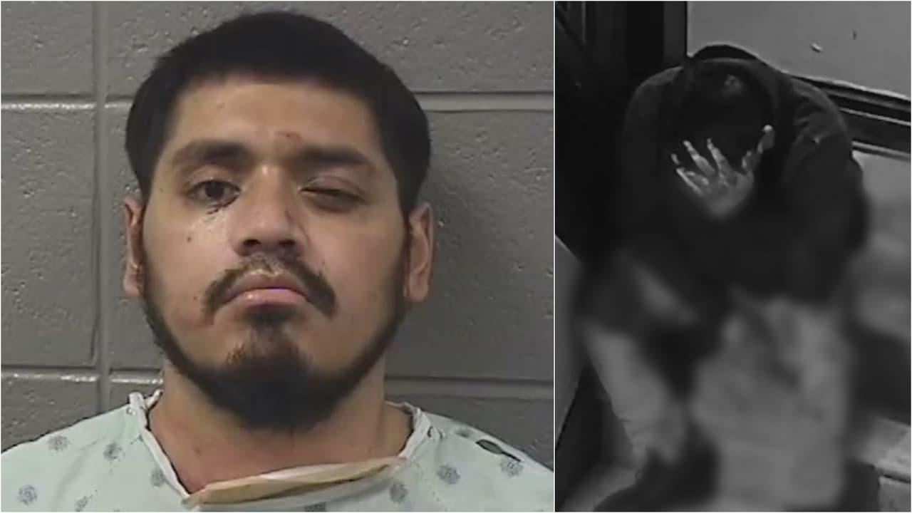 <b>Imágenes sensibles: Hombre ebrio se acerca a la puerta de un policía y recibe un disparo en un ojo</b>
<br>
<br>José Mendoza, en estado de ebriedad, entró a un edificio pensando que era el de un amigo y por equivocación se acercó al apartamento de un oficial de la policía de Chicago, quien creyó que alguien iba a entrar a la fuerza a su vivienda y le disparó. La bala le impactó en uno de sus ojos, pero sobrevivió. Ahora Mendoza se encuentra en una cárcel acusado de invasión a la propiedad. El abogado que representa a la familia asegura que demostrará que el hispano estaba intoxicado, desarmado y no trató de ingresar al apartamento, ni forzar la puerta.