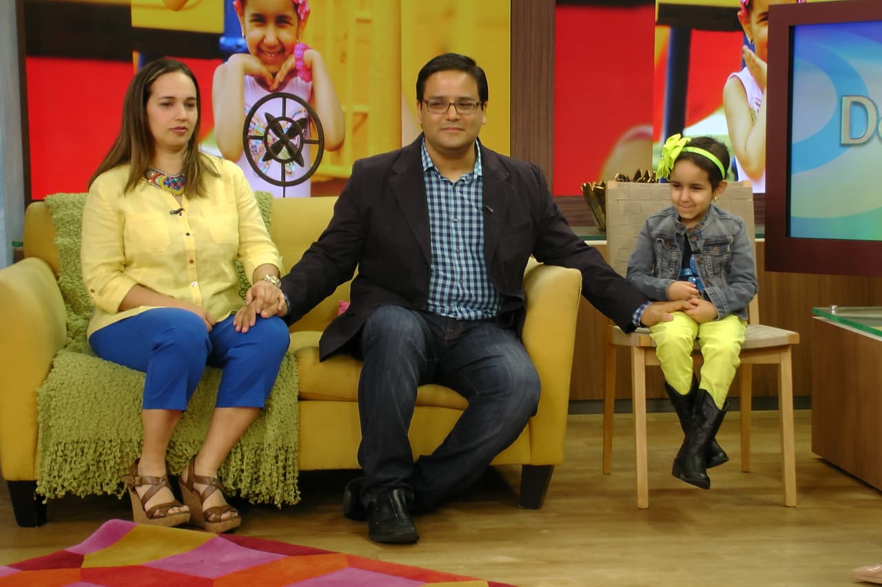 La pequeña Salma es una pequeña que luchó y sobrevivió al cáncer.