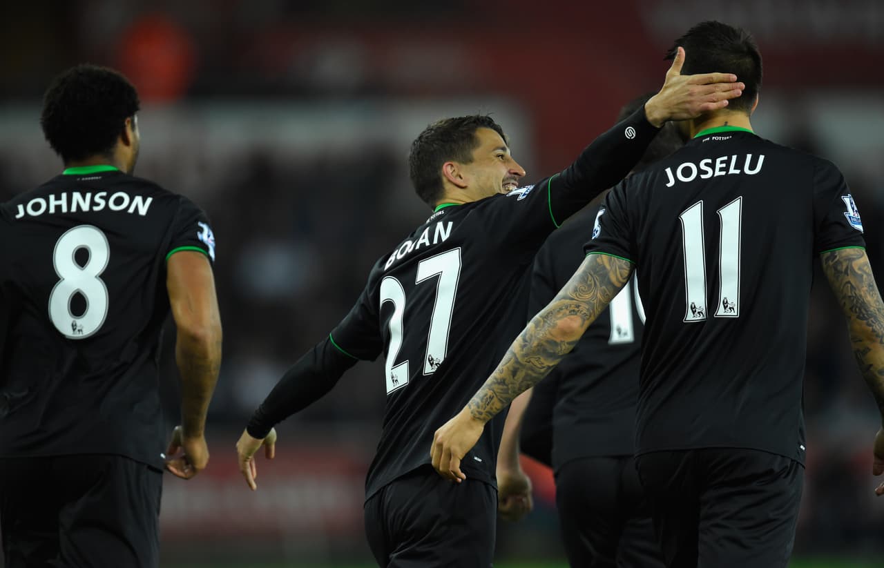 Swansea 0-1 Stoke City: Bojan le da el triunfo al Stoke ante Swansea