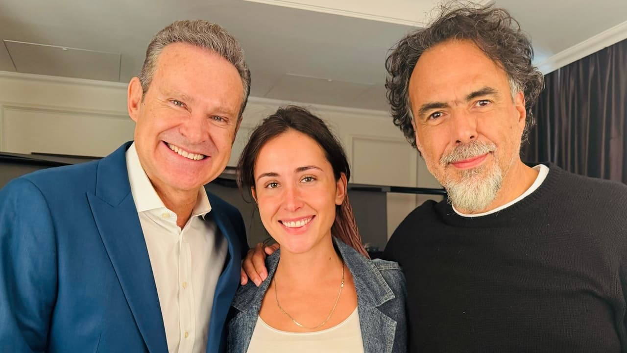 Alejandro González Iñárritu le dice a Alan Tacher cómo es trabajar con su hija Hannah