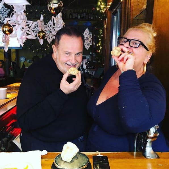 A finales de diciembre degustando trufas blancas hechas por la reconocida chef Beatrice Tosti.