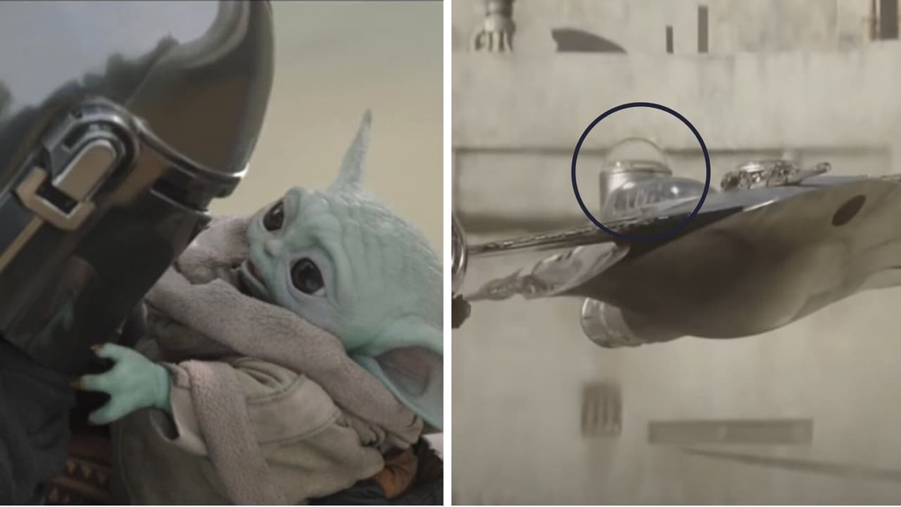 La pista apareció en la nave Naboo N-1 Starfighter