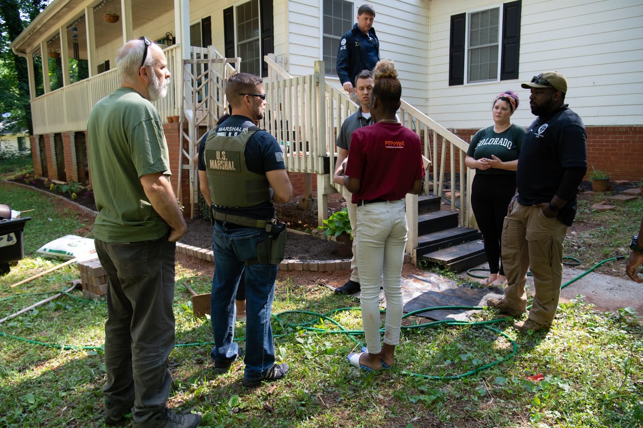 ATLANTA -- The U.S. Marshals Service Missing Child Unit, in conjunction with the agency’s Southeast Regional Fugitive Task Force, the National Center for Missing and Exploited Children (NCMEC) and Georgia state and local agencies, led a two-week operation in May in the metro Atlanta area to recover 24 endangered missing children. Operation Not Forgotten 2021 was the third of its kind in as many years led by the SERFTF. Similar to the August 2020 operation, the SERFTF worked in conjunction with the Georgia Attorney General’s office, with its staff embedding with the USMS teams as they recovered children who were known or suspected victims of child sexual exploitation and child sex trafficking. Of the 24 recovered, 16 of the children were suspected victims of sex trafficking. Photo by: Shane T. McCoy / US Marshals