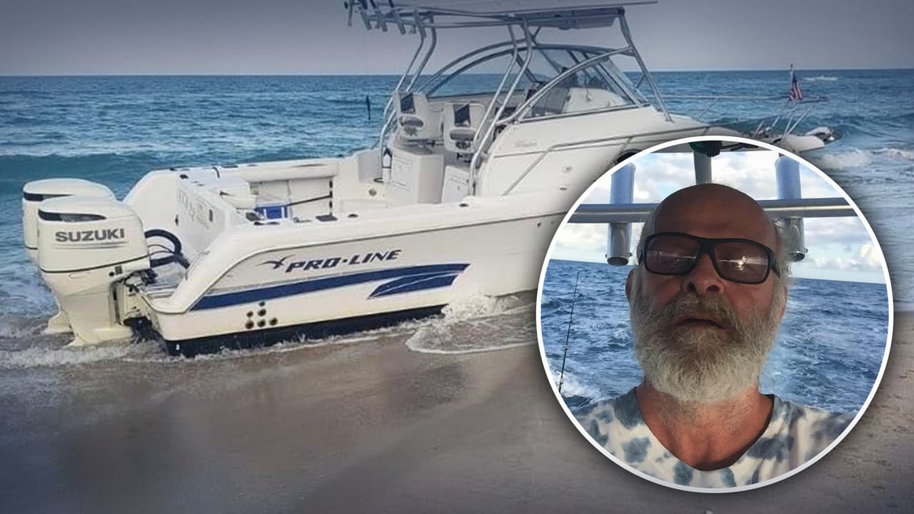 Buscan a hombre desaparecido; su bote llegó a la playa de Melbourne