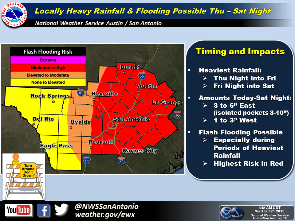 Advierten sobre inundaciones ante llegada de tormentas