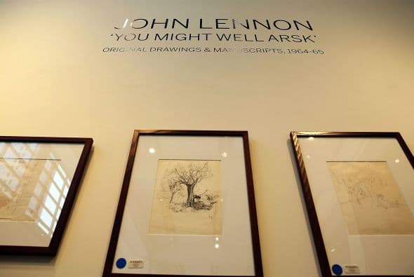 Aunque el mejor vendido fue el único de los dibujos en color, la acuarela "Oh Dear Sheep", del "Bernice's Sheep", que alcanzó los 81,250 dólares. (Con información de agencias).