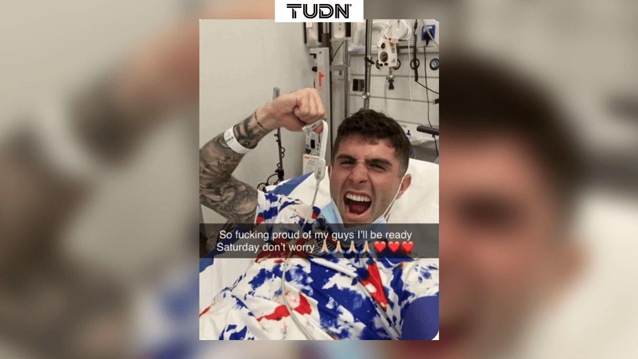 Pulisic es hospitalizado y sufre contusión pélvica ante Irán