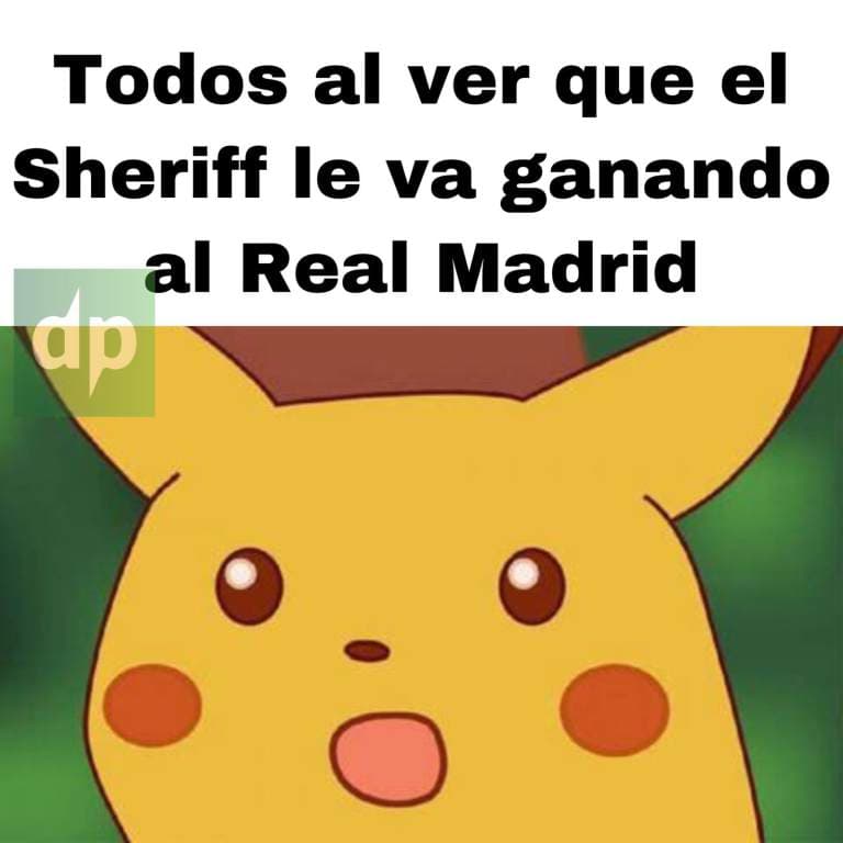 Los memes salen de su cueva luego de que el Real Madrid perdiera 1-2 en casa frente a un humilde Sheriff Tiraspol.