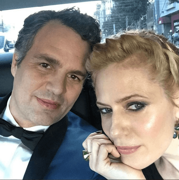 Mark Ruffalo en camino a la Alfombra Roja del Oscar.