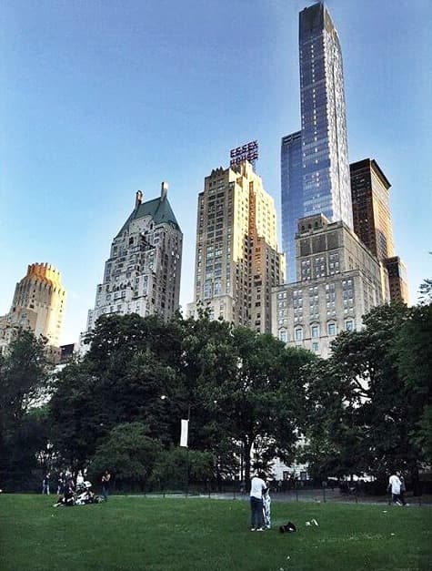 Y por supuesto no perdieron la oportunidad de visitar emblemáticos lugares de la ciudad, como Central Park.
