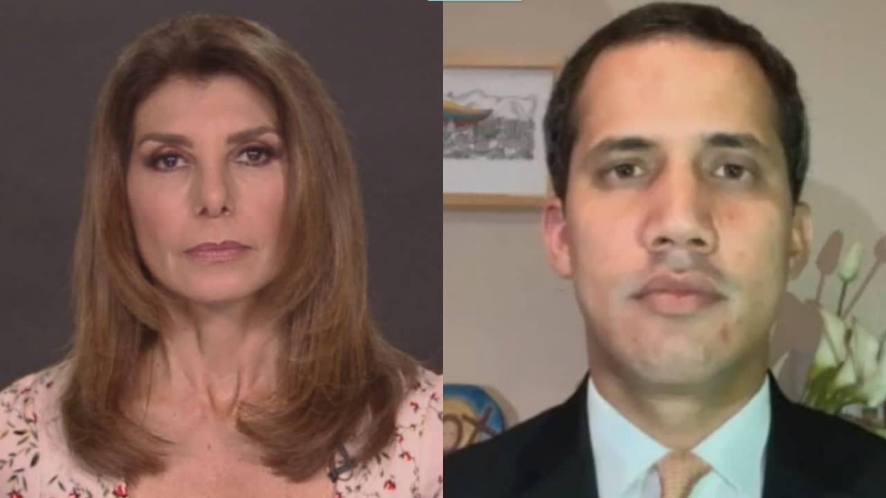 La insurgencia armada "no es una solución” en Venezuela: Guaidó entrevistado en Janiot PM