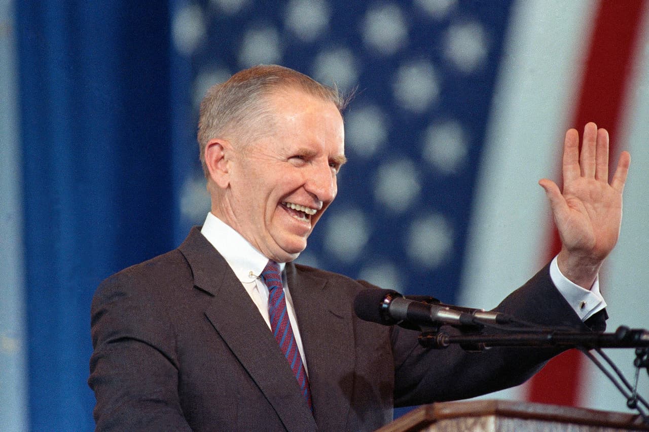 Perot en 1992.