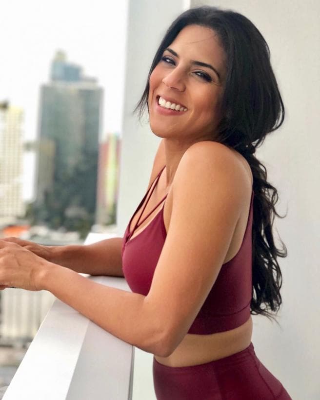 Francisca Lachapel entrena regularmente para estar en forma y hace unos días publicó una fotografía en donde los resultados de su esfuerzo son notables.