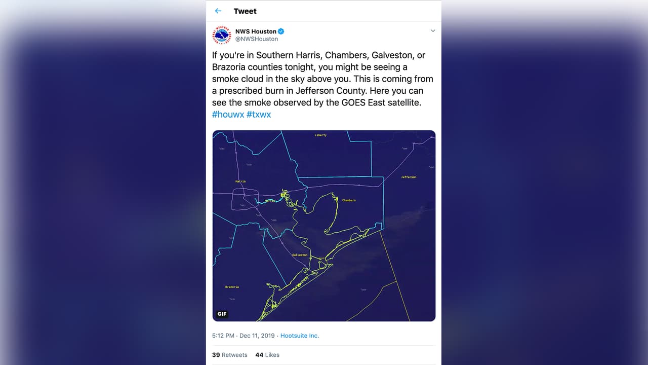 Esta es la explicación que dio el Servicio Meteorológico Nacional.