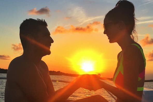 Sin duda son una pareja muy feliz y estable.