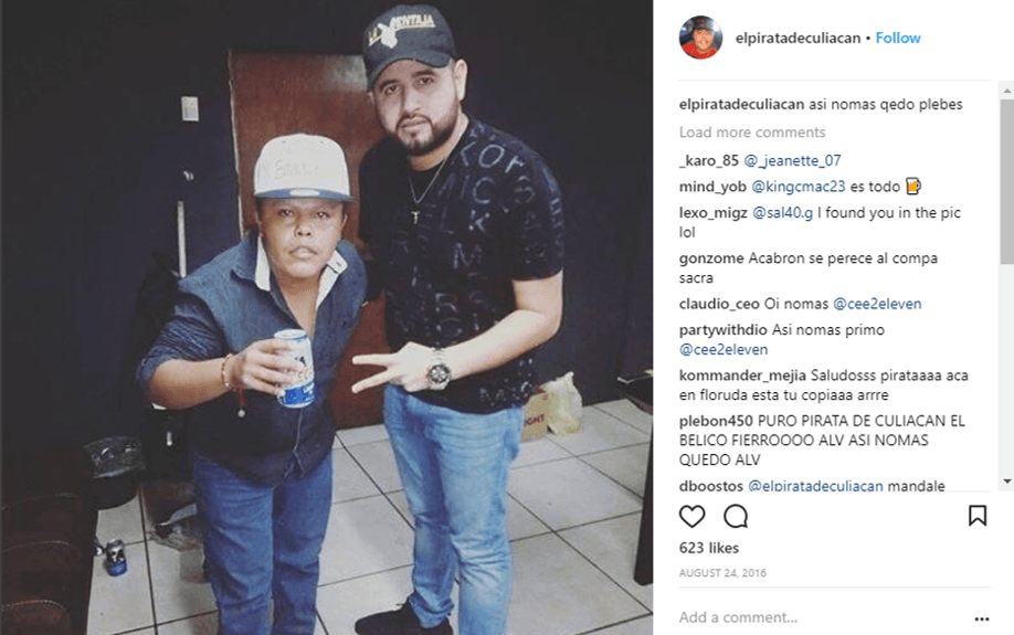 Su cuenta de Instagram está llena de imágenes en las que se le ve con una lata de cerveza, como si estuviera festejando, si bien él reconoció que en el futuro quería dejar atrás esa etapa para "aprender a cantar".