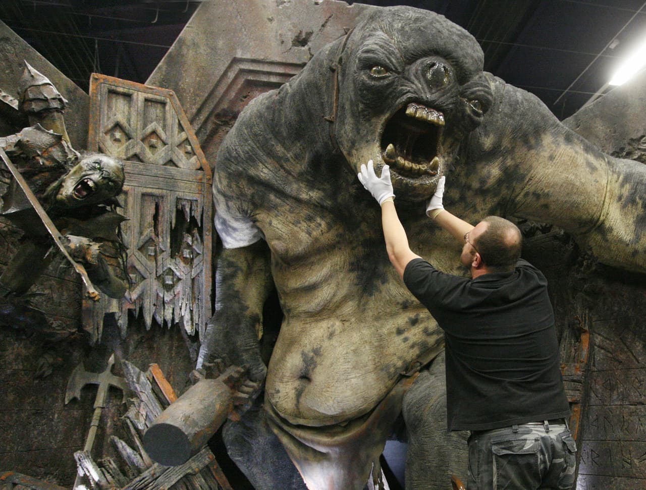 La batalla de Helm's Deep (La batalla de Hornburg) tardó cuatro meses en filmarse, todo de noche.