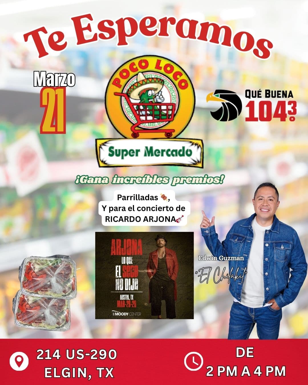 ¡Este sábado se pone bueno!