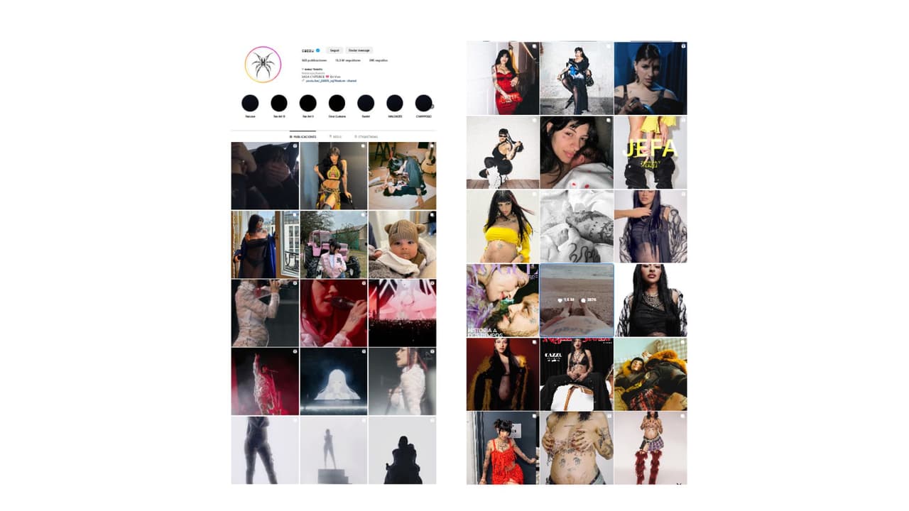 La Nena Trampa eliminó todo rastro de su relación con Nodal.