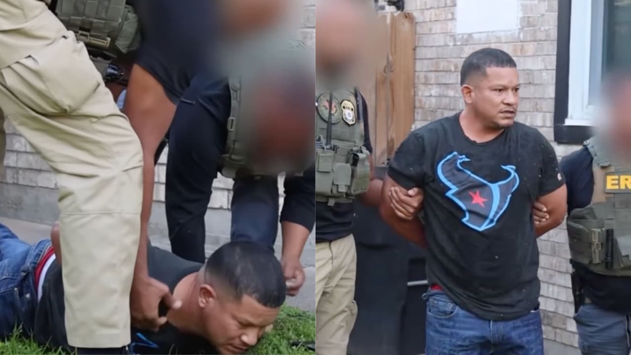  ICE Houston revela el video de la persecución de un hispano con un amplio historial criminal en EEUU 