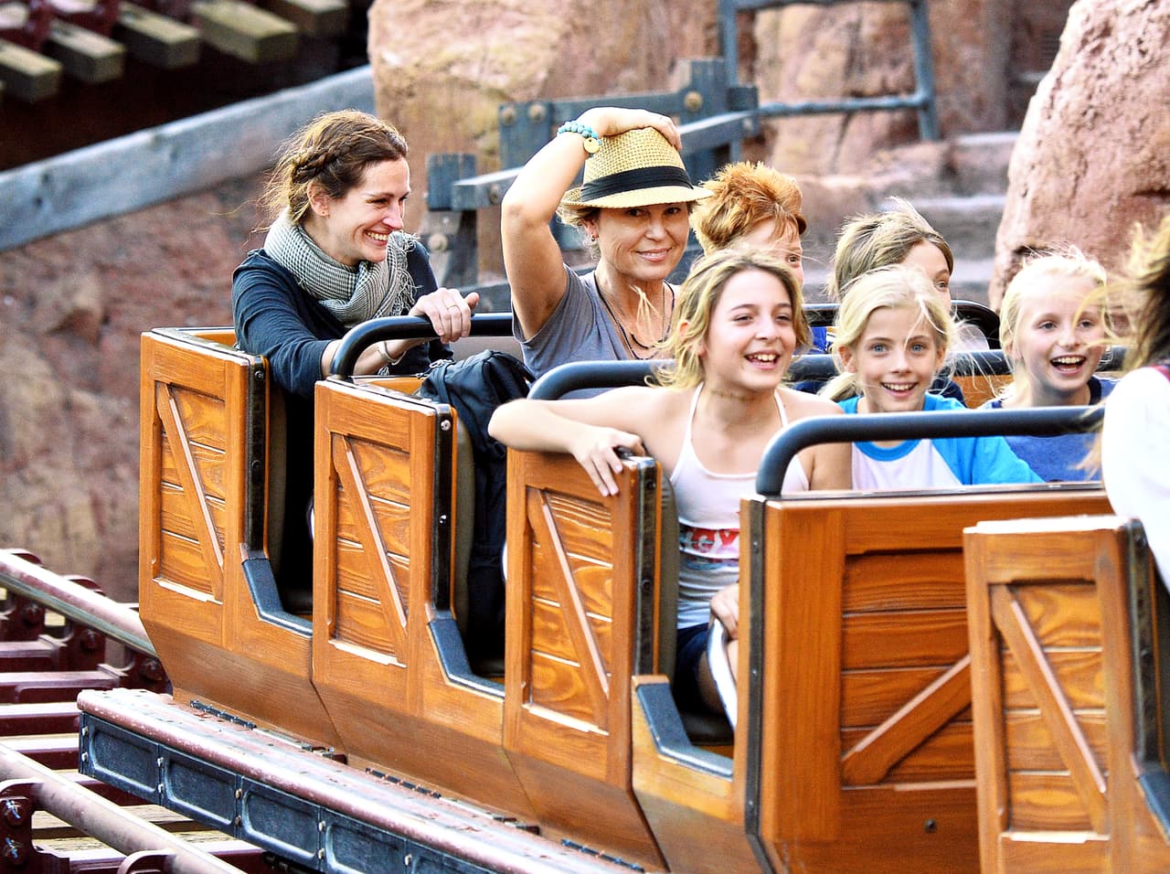 Las chicas resultaron más felices con los juegos.