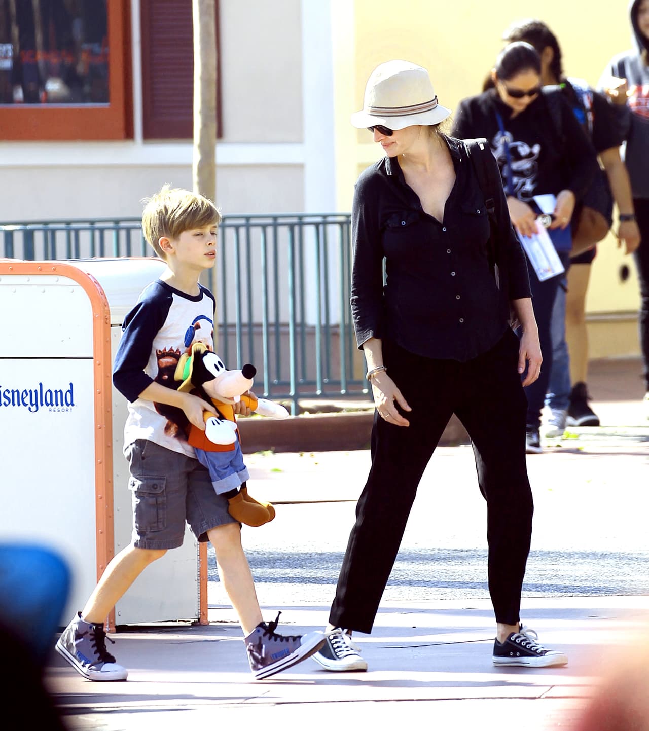 Julia se aseguraba de que estuviera bien.