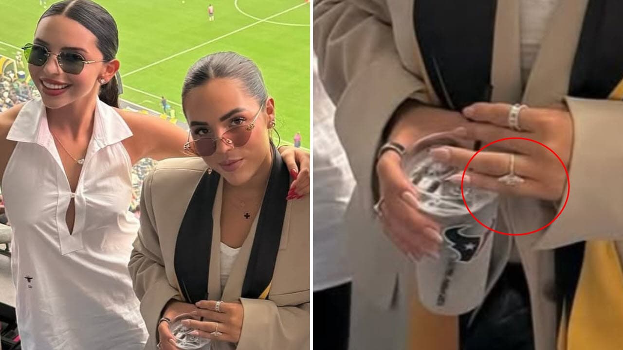 Aneliz Aguilar portaba su anillo de compromiso en esta publicación del 8 de julio de 2025.