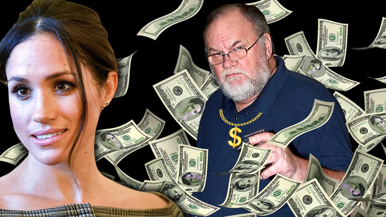 Nueva traición del papá de Meghan Markle: cobra por divulgar sus supuestos secretos