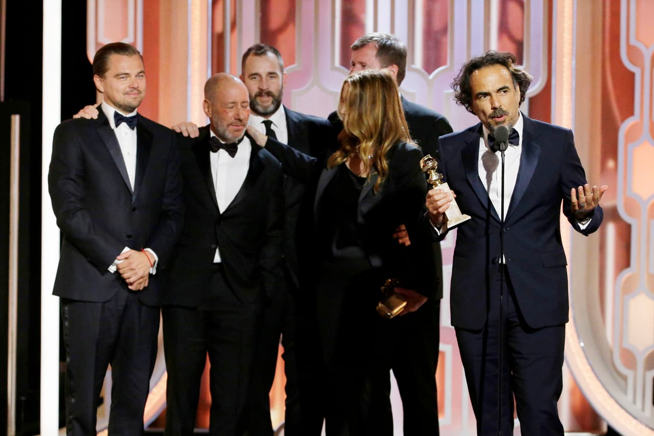 Y los Globos repitieron amor para Iñárritu, ya que venció 'The Revenant'.