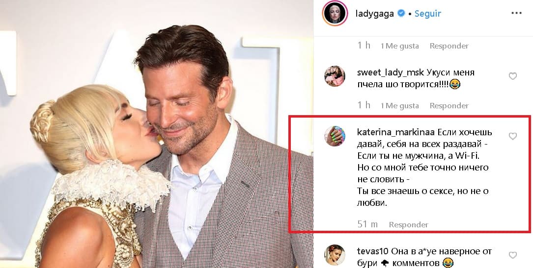 "Si quieres, entrégate a todos […] Pero conmigo simplemente no atrapas nada. Lo sabes todo sobre el sexo, 
<b>pero no sobre el amor</b>", le escribió.