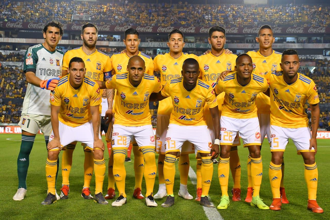 Esta fue la alineación titular durante el juego por parte de Tigres UANL.