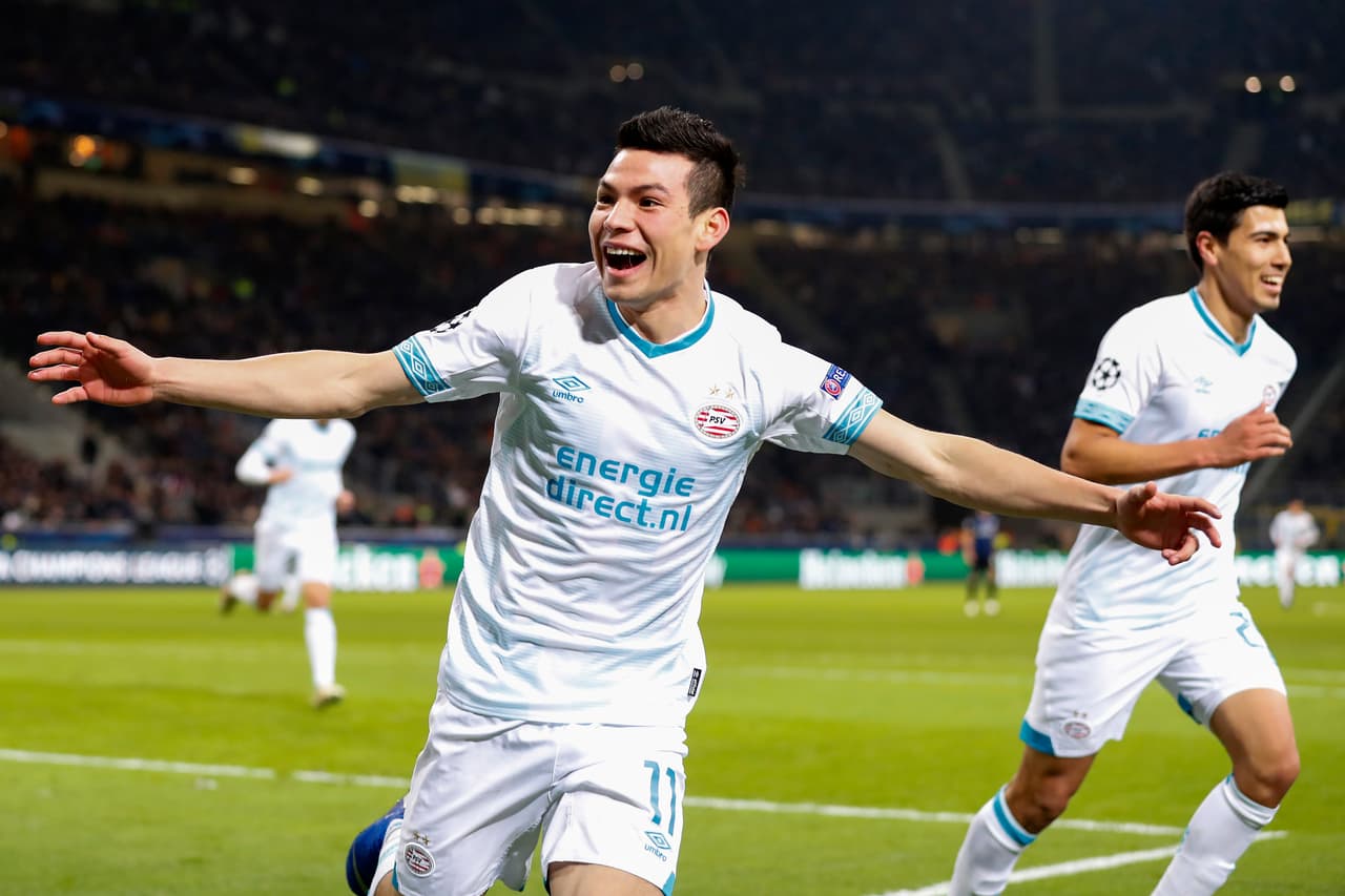 En total, Lozano marcó cuatro goles, los dos al Bate; uno al Inter y otro al Tottenham ya en Fase de Grupos.