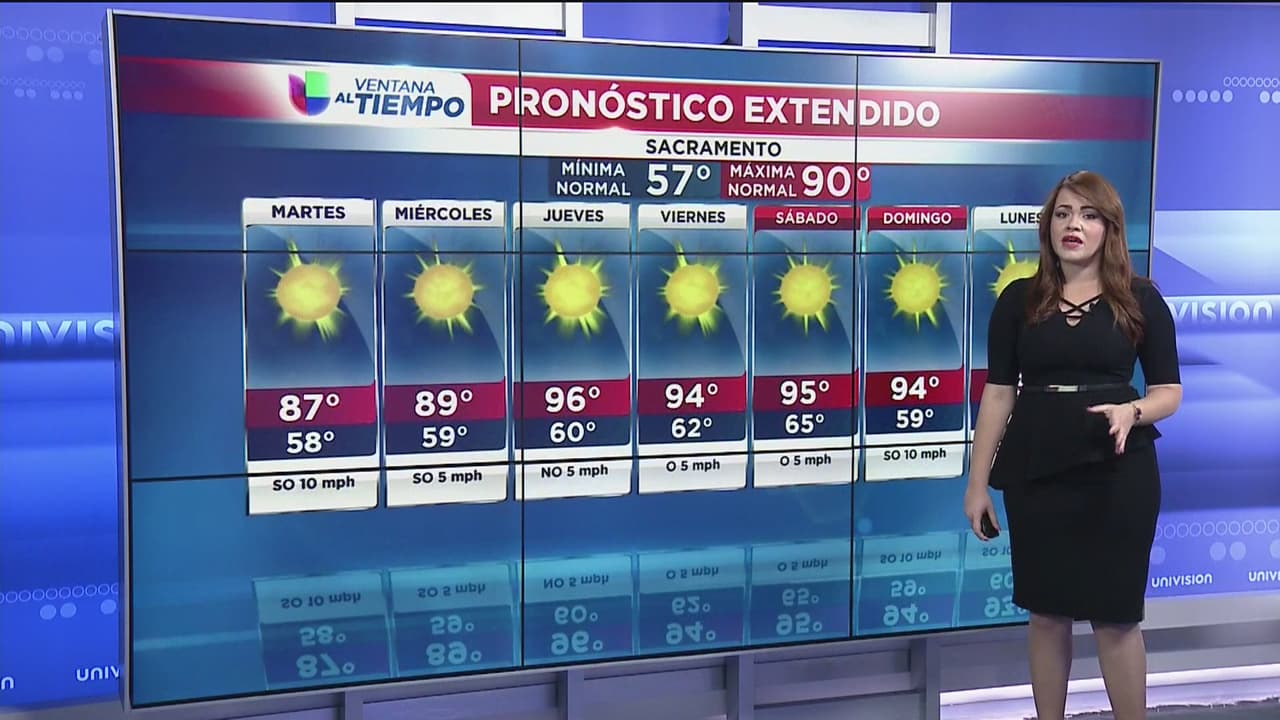 Temperaturas agradables al norte de California
