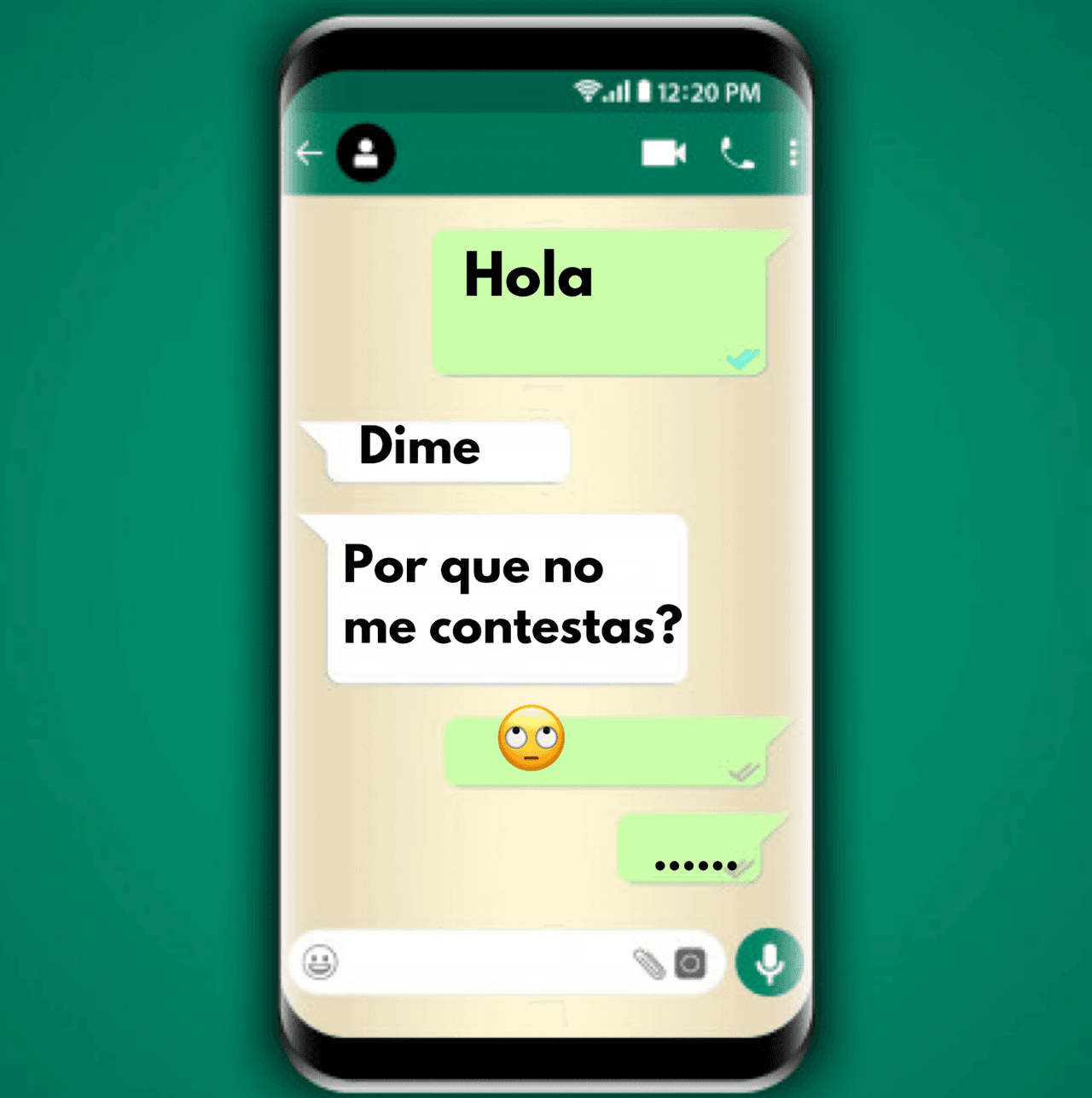 <b>¿Por qué no me contestas?</b> Es evidente que si tu pareja no te responde es porque no quiere o no puede. Recomiendan preguntar: ¿Podrías buscarme cuando quieras hablar?