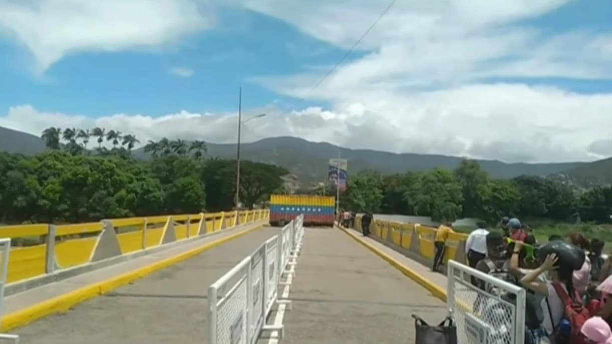 Reabren puente fronterizo entre Venezuela y Colombia tras años de permanecer cerrado