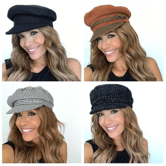 El sombrero estilo capitán es versátil y muy coqueto, sobre todo cuando no te quieres peinar.