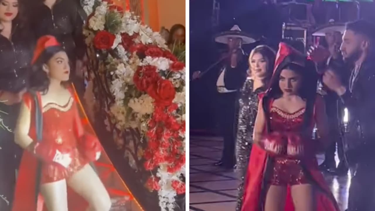 Quinceañera cambia el típico vestido de princesa por traje de boxeadora y es la sensación