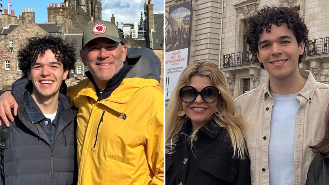 Hijo de Itatí se reúne con Santamarina y Mayrín Villanueva tras aparente ausencia del actor en su graduación