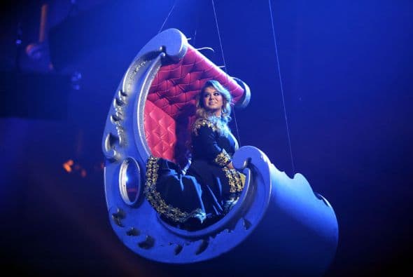 Chiquis Rivera hizo su debut musical en vivo a lo grande y como una verdadera diva.