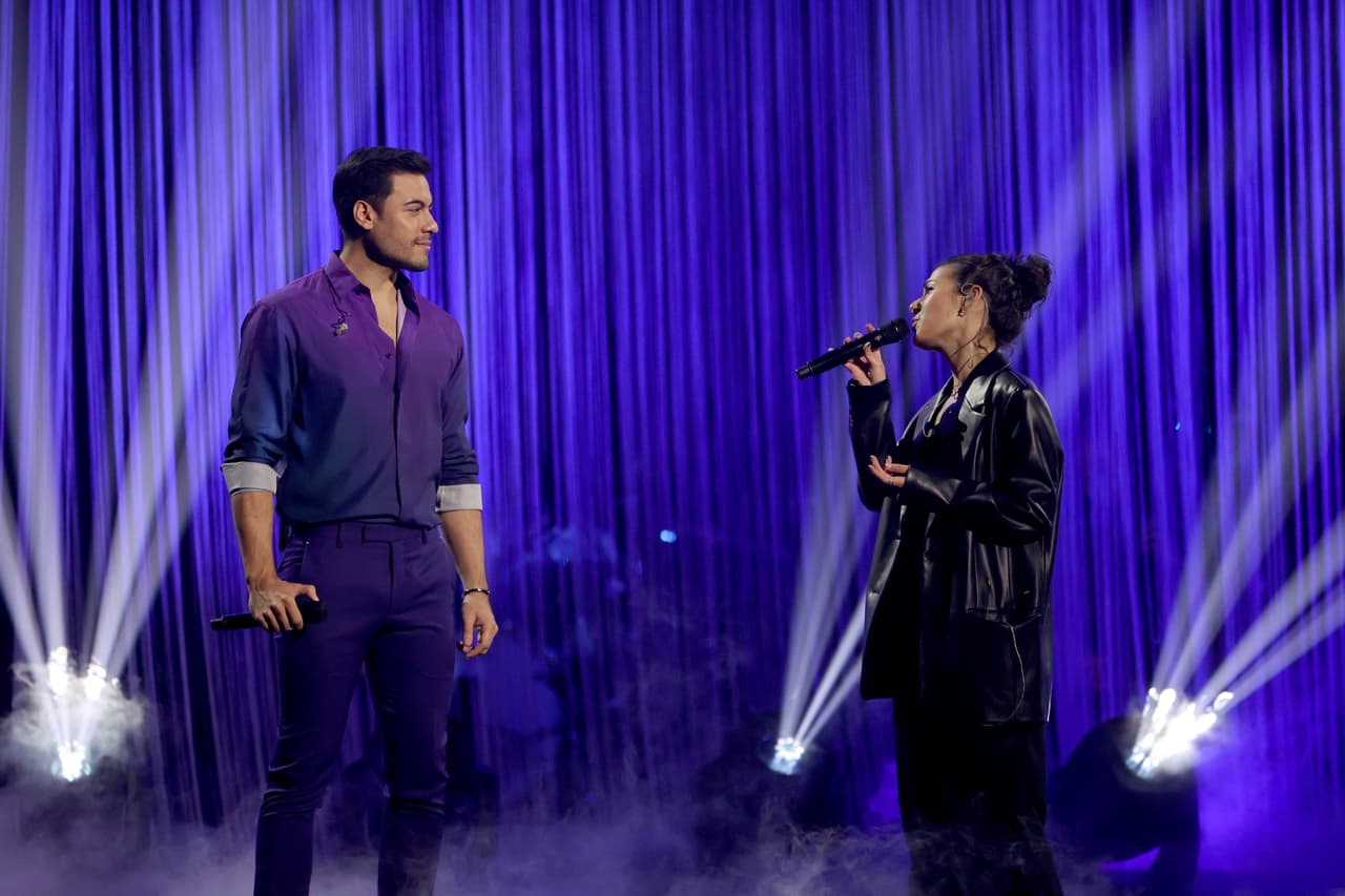 Carlos Rivera y Nella en los Latin GRAMMY 2021