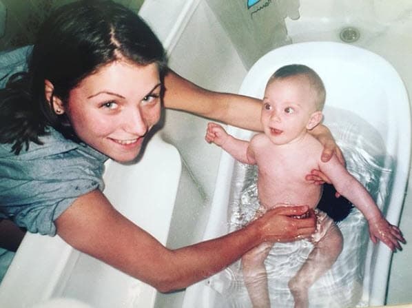 El actor recordó cómo fue ver crecer a su primer hijo, Nicolás, a quien tuvo con Ludwika Paleta.