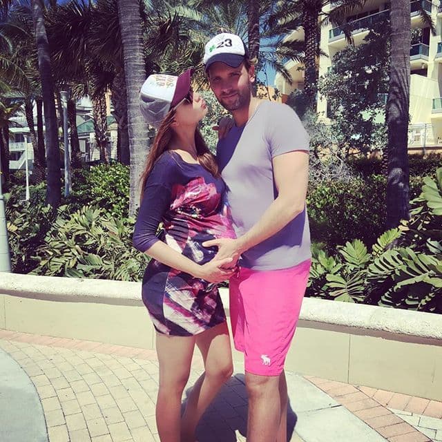 Ella y Patricio Borghetti ya son unos lindísimos papás.